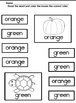 All About Colors Worksheets by kindertrips | Teachers Pay Teachers