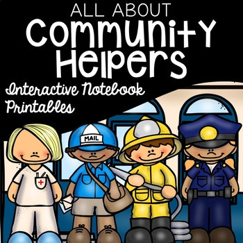 Preview of Community Helpers Social Studies Interactive Notebook