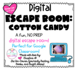 All About Cotton Candy: Digital Escape Room | Distance Lea