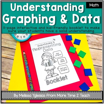 Preview of All About Data Theme Booklet {Mastering Pictographs, Bar Graphs, & Line Plots}