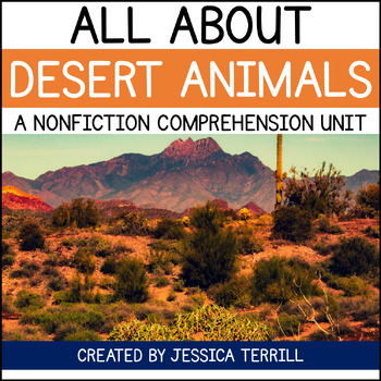 Preview of All About Desert Animals | A Nonfiction Unit
