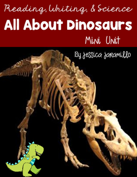 Preview of All About Dinosaurs Book and Worksheets