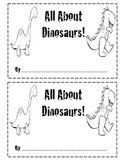 All About Dinosaurs Writing Book
