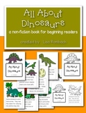 All About Dinosaurs a non fiction book for beginning readers