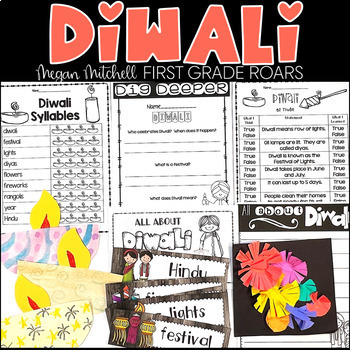 Preview of Diwali Nonfiction Mini Unit Holidays Around the World