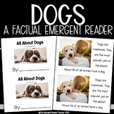 All About Dogs Non-Fiction Printable Book | Pets | Guided Reading
