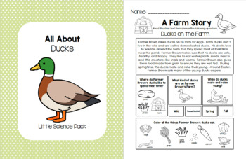 All About Ducks - Little Science Pack