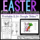 Easter Activities - Printables and Digital for Google Slides™