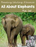 All About Elephants-Book and Worksheets