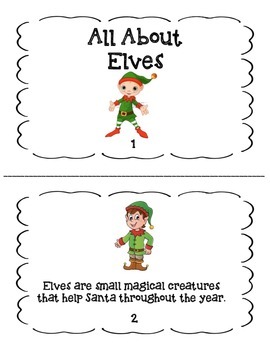 All About Elves-Main Topic and Key Details by TheTeacherBOWtique