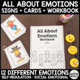 All About Emotions - Signs, Cards, Worksheet Packet