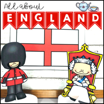 Preview of England Geography Maps Activities