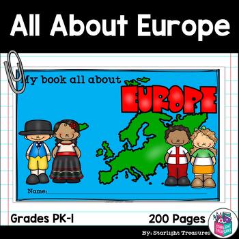 Preview of All About Europe Complete Unit with Activities for Early Readers
