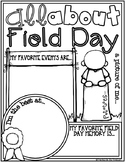 All About FIELD DAY Poster Activity (Fill In Poster for th