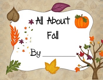 Preview of Seasons All About Fall Book