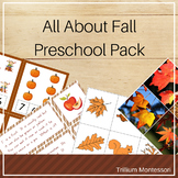 All About Fall Preschool Pack