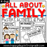 ALL ABOUT FAMILY- Kindergarten/1st/2nd (TEKS & CCSS Aligned)