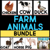 Farm Animals Reading Passages & Writing Comprehension Spri