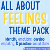 All About Feelings & Empathy Pack | Identify Emotions & Pr