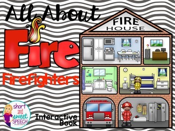 Preview of All About Firefighters: Interactive Book and Homework Companion