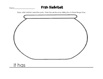 All About Fish - FOSS Unit by E-Styles | TPT