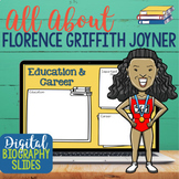 All About Florence Griffith Joyner Digital Biography Slide