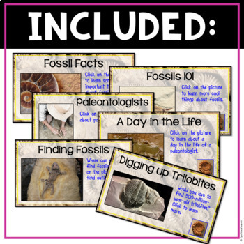 All About Fossils Research and Writing Google Slides | TpT