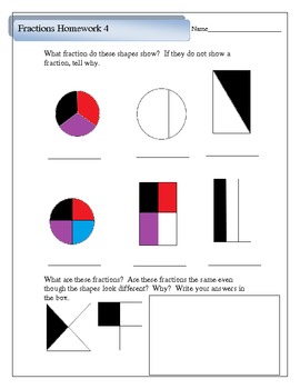 Preview of All About Fractions - 2.G.3