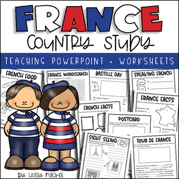 Preview of All About France - Country Study