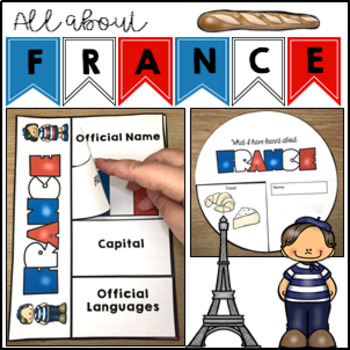 Preview of France Geography Maps Activities