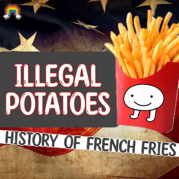 Preview of All About French Fries Active Listening Comprehension Podcast Activity