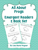 All About Frogs Emergent Readers 2 Book Set