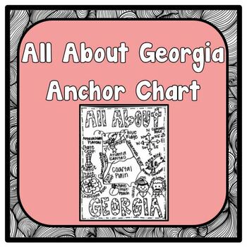 Preview of All About Georgia Anchor Chart