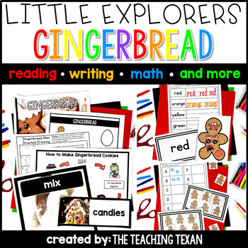Preview of All About Gingerbread, baking, holidays | Non-Fiction Literacy, Math, Science