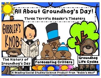 Preview of All About Groundhog's Day:  Three Terrific Reader's Theaters!