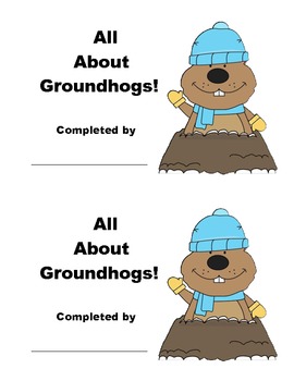 Preview of All About Groundhogs: A "Read and Do" Book