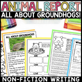 All About Groundhogs | Animal Report | Nonfiction Writing 