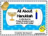 All About Hanukkah- A Primary Little Book-FREEBIE