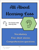 All About Hearing Loss Stories/Activities
