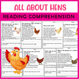 All About Hens | Hens life cycle worksheets | Science Read