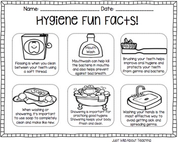 All About Hygiene {health pack} by Just Wild About Teaching | TpT
