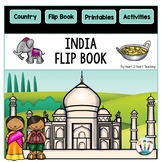 All About India Activities Mini-Unit Worksheets & Flipbook