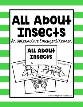 Preview of All About Insects Emergent Reader