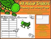 All About Insects Planning and Writing Activity