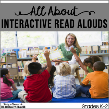 Preview of All About Interactive Read Alouds FREEBIE
