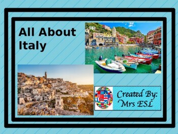 Preview of All About Italy