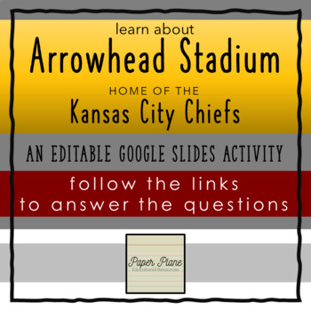 Preview of The Kansas City Chiefs' ARROWHEAD STADIUM (online search and respond!)-