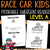 All About Kids Guided Reading Book Level A - Race Car Kids