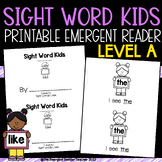 All About Kids Guided Reading Book Level A - Sight Word Kids