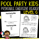 All About Kids Guided Reading Book Level C - Pool Party Kids